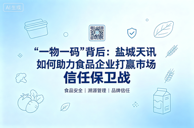“一物一码”背后：盐城天讯如何助力食品企业打赢市场“信任保卫战”？