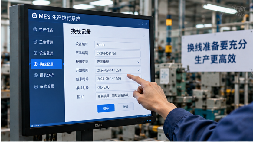 MES换线时间为什么要记录