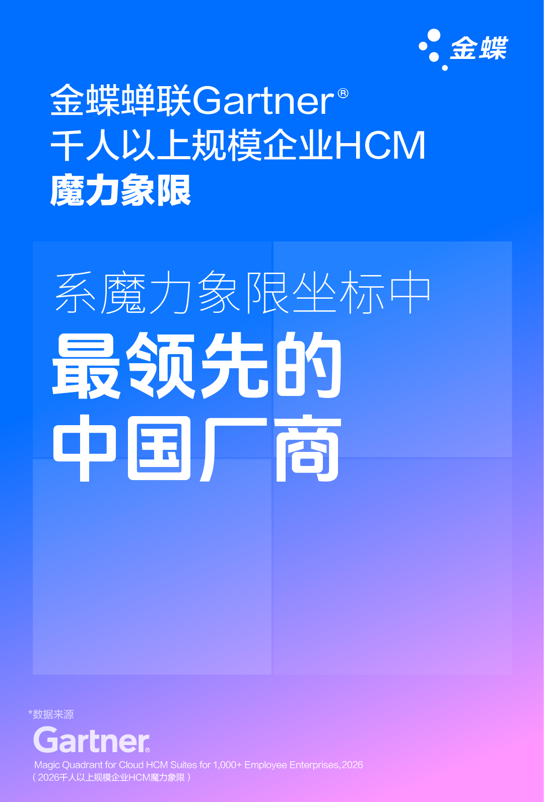 金蝶人力云再入 Gartner 魔力象限，天讯解读 AI 进入人力资源管理后的落地路径
