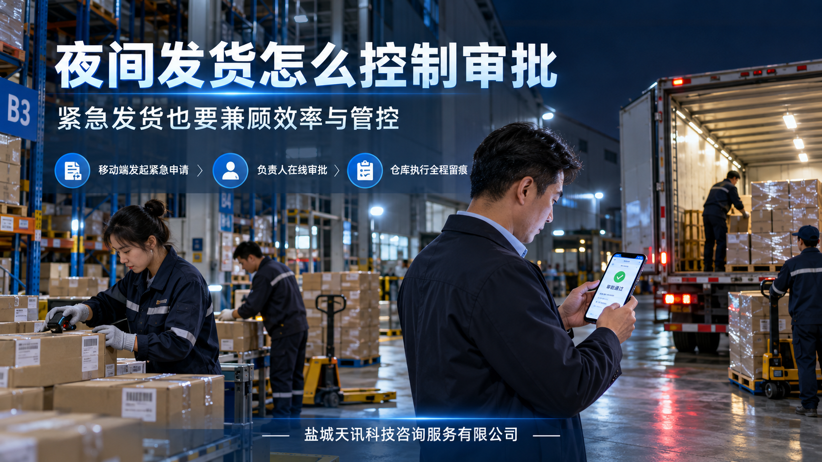 夜间发货怎么控制审批