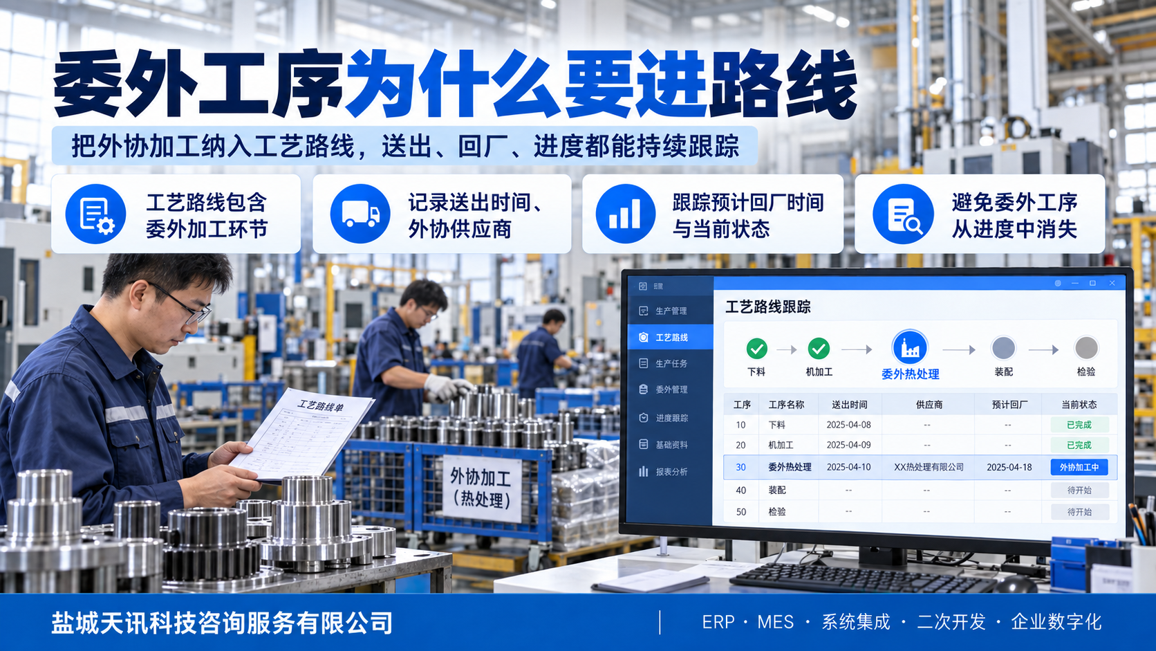 委外工序为什么要进路线
