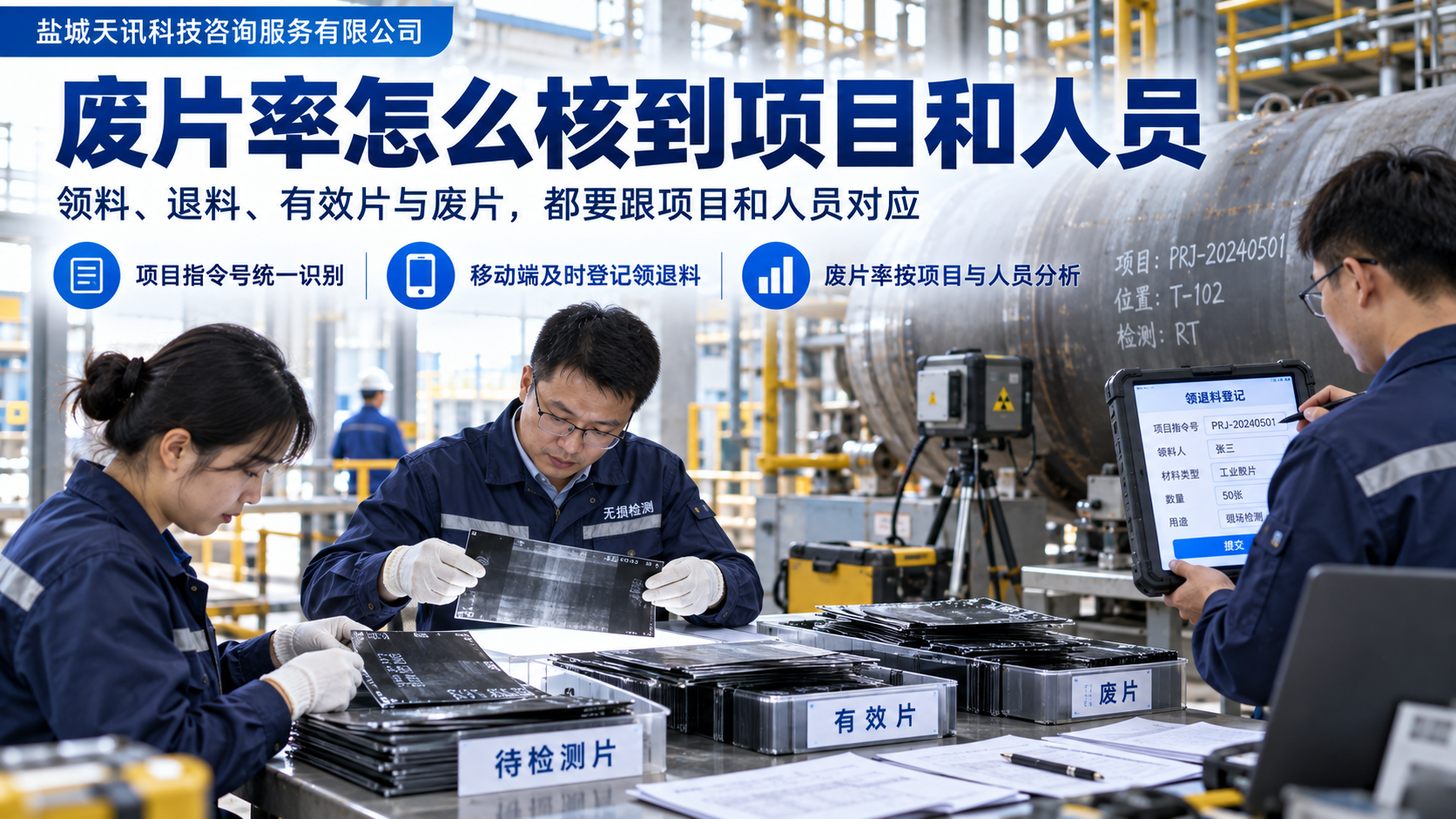 废片率怎么核到项目和人员