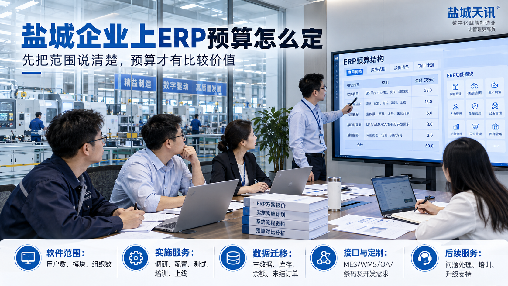 盐城企业上ERP预算怎么定