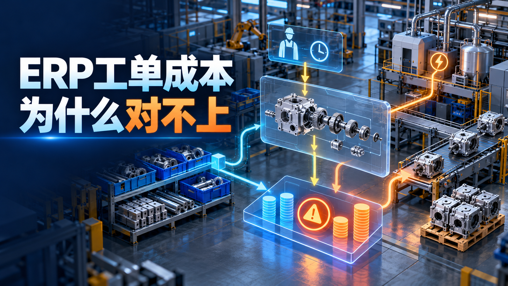 ERP工单成本为什么对不上